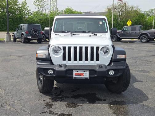 Bright White Clearcoat 2021 Jeep Wrangler Unlimited Sport