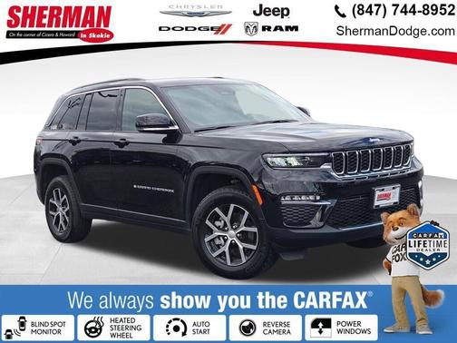 Diamond Black Crystal Pearlcoat 2025 Jeep Grand Cherokee Limited