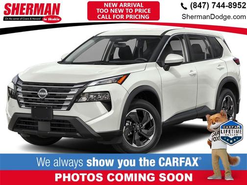 Everest White Pearl 2025 Nissan Rogue SV