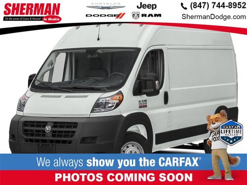 Bright White Clearcoat 2018 RAM ProMaster 1500 Base