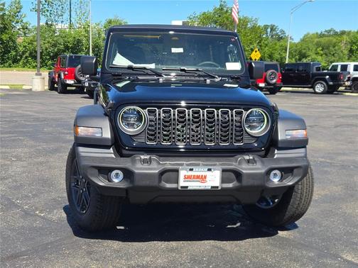Black Clearcoat 2026 Jeep Wrangler Sport S