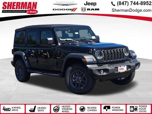 Black Clearcoat 2026 Jeep Wrangler Sport S