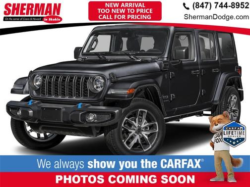 Black Clearcoat 2025 Jeep Wrangler 4xe Sahara