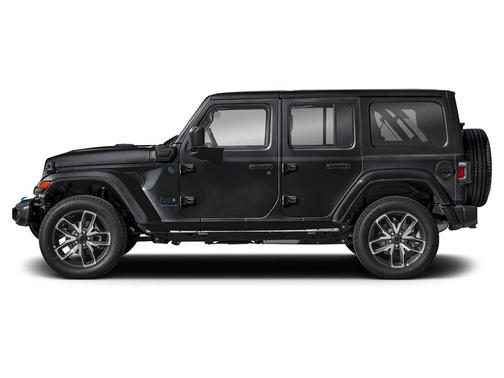 Black Clearcoat 2025 Jeep Wrangler 4xe Rubicon