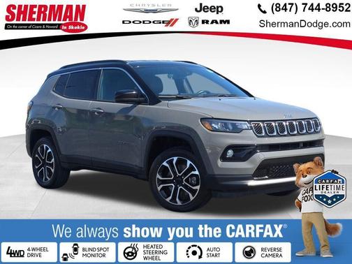 Sting-Gray Clearcoat 2023 Jeep Compass Limited