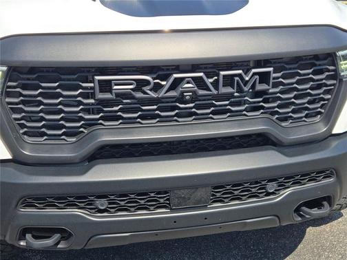 Bright White Clearcoat 2025 RAM 1500 RHO Crew Cab 4x4 5'7' Box
