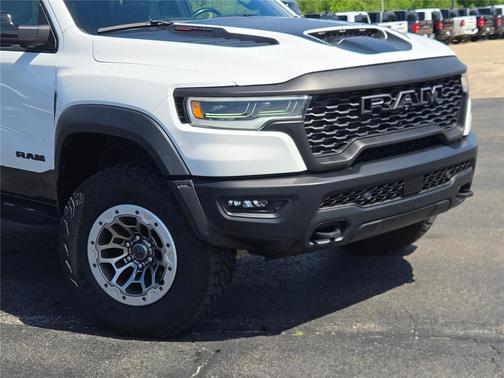 Bright White Clearcoat 2025 RAM 1500 RHO Crew Cab 4x4 5'7' Box