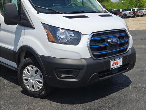 Oxford White 2023 Ford E-Transit T-350 Medium Roof