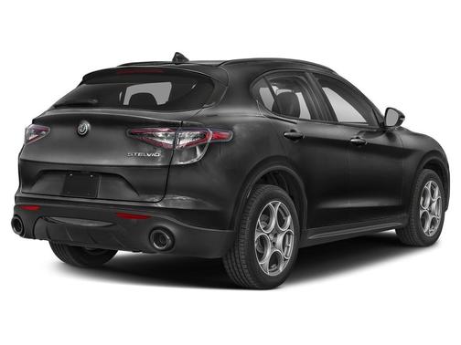 Vulcano Black Metallic 2024 Alfa Romeo Stelvio Veloce AWD