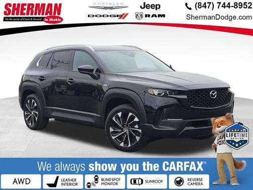 Jet Black Mica 2025 Mazda CX-50 Hybrid Premium Plus Package