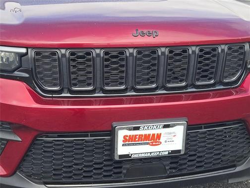 Velvet Red Pearlcoat 2024 Jeep Grand Cherokee Altitude