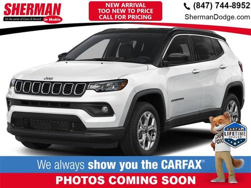 Bright White Clearcoat 2025 Jeep Compass Limited