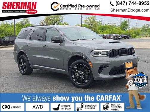Destroyer Gray Clearcoat 2023 Dodge Durango GT Premium AWD