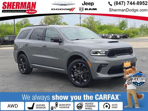 Destroyer Gray Clearcoat 2023 Dodge Durango GT Premium AWD