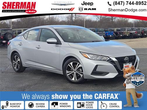 Brilliant Silver Metallic 2023 Nissan Sentra SV