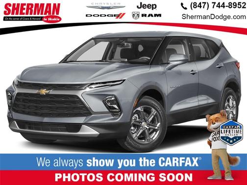 Sterling Gray Metallic 2025 Chevrolet Blazer 2LT