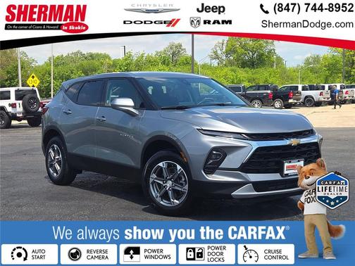 Sterling Gray Metallic 2025 Chevrolet Blazer 2LT