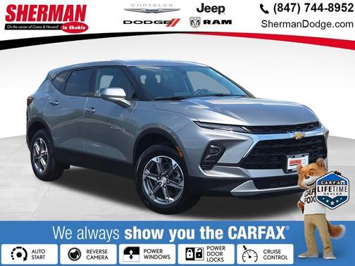 Sterling Gray Metallic 2025 Chevrolet Blazer 2LT
