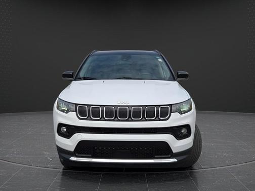 Bright White Clearcoat 2022 Jeep Compass Limited