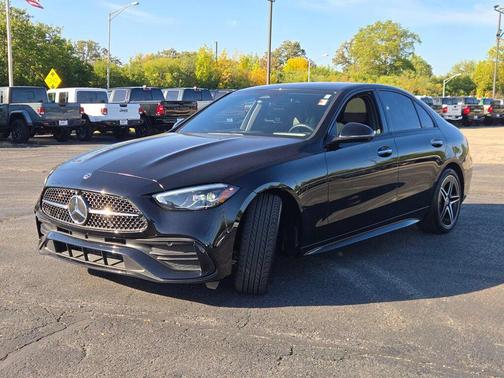 Black 2024 Mercedes-Benz C-Class C 300 4MATIC