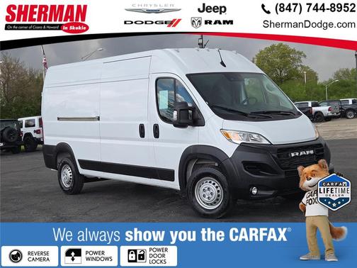 Bright White Clearcoat 2026 RAM ProMaster 2500 Tradesman