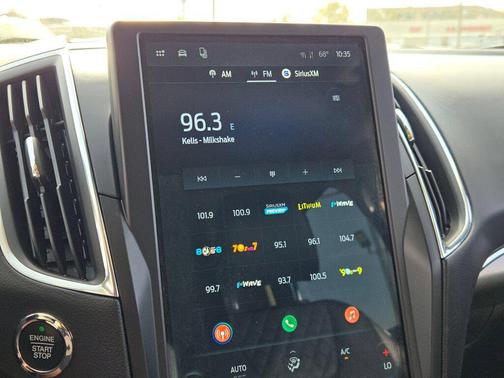 Silver Metallic 2024 Ford Edge Titanium