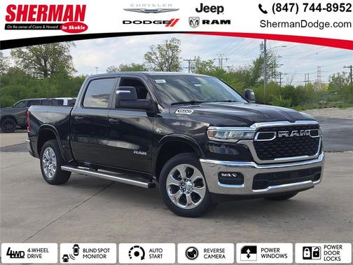 Diamond Black Crystal Pearlcoat 2026 RAM 1500 Big Horn/Lone Star