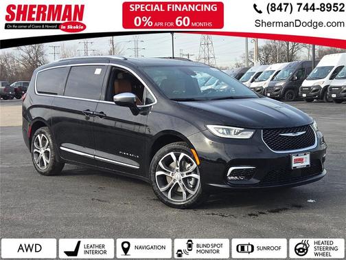 Diamond Black Crystal Pearlcoat 2026 Chrysler Pacifica L