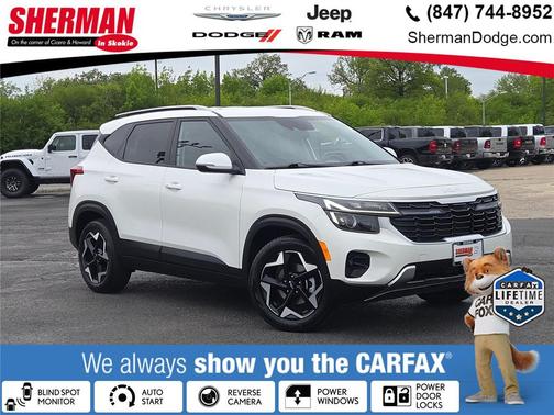 Snow White Pearl 2025 Kia Seltos S