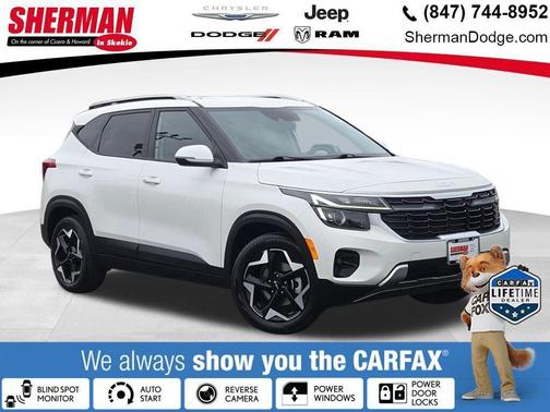 Snow White Pearl 2025 Kia Seltos S