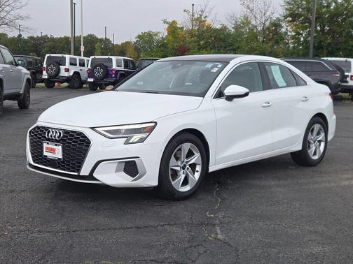 White 2024 Audi A3 Premium