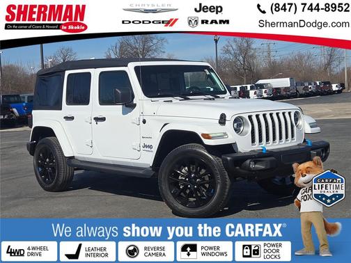 2022 Jeep Wrangler Unlimited 4xe Sahara