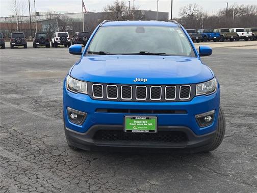 Laser Blue Pearlcoat 2021 Jeep Compass Latitude
