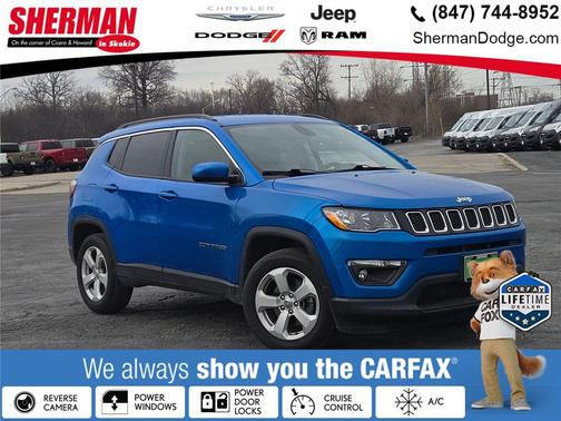 Laser Blue Pearlcoat 2021 Jeep Compass Latitude