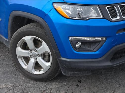 Laser Blue Pearlcoat 2021 Jeep Compass Latitude
