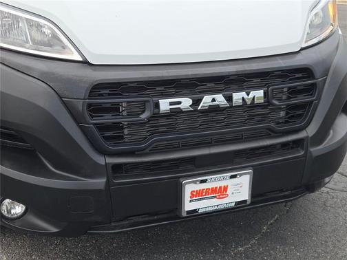 Bright White Clearcoat 2026 RAM ProMaster 2500 Tradesman