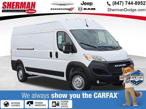 Bright White Clearcoat 2026 RAM ProMaster 2500 Tradesman
