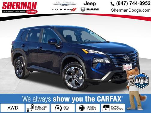 Deep Ocean Blue Pearl 2025 Nissan Rogue SV