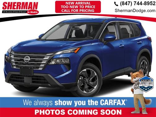 Deep Ocean Blue Pearl 2025 Nissan Rogue SV