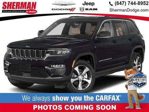 Diamond Black Crystal Pearlcoat 2022 Jeep Grand Cherokee 4xe Base