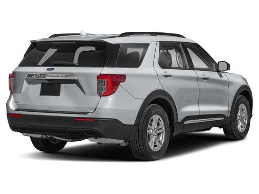 Iconic Silver 2024 Ford Explorer XLT