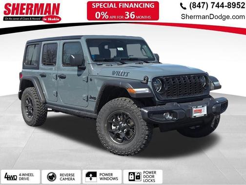 Anvil Clearcoat 2026 Jeep Wrangler Willys