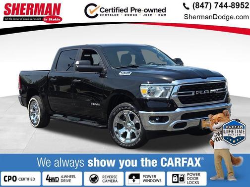 Diamond Black Crystal Pearlcoat 2024 RAM 1500 Big Horn/Lone Star