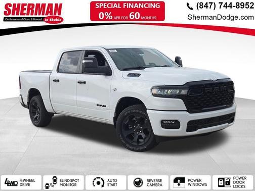 Bright White Clearcoat 2026 RAM 1500 Big Horn/Lone Star