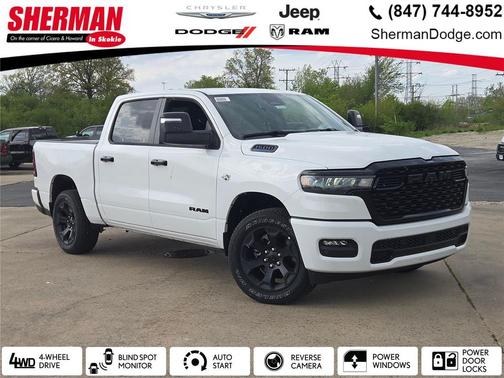 Bright White Clearcoat 2026 RAM 1500 Big Horn/Lone Star