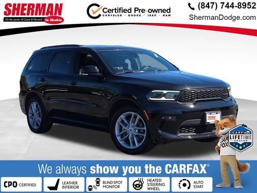 DB Black Clearcoat 2023 Dodge Durango GT Plus