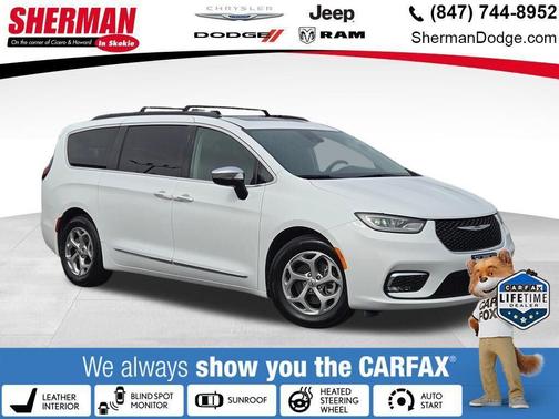 Bright White Clearcoat 2023 Chrysler Pacifica Limited