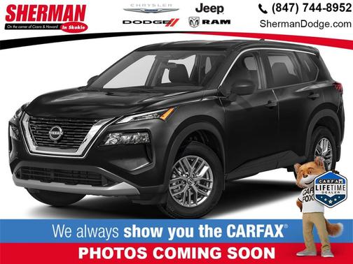 Super Black 2023 Nissan Rogue S