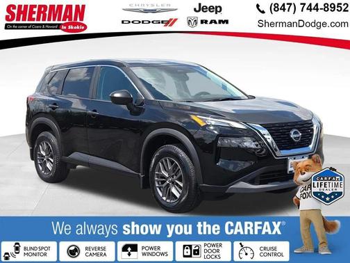 Super Black 2023 Nissan Rogue S