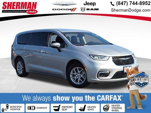 Silver Mist Clearcoat 2023 Chrysler Pacifica Touring L